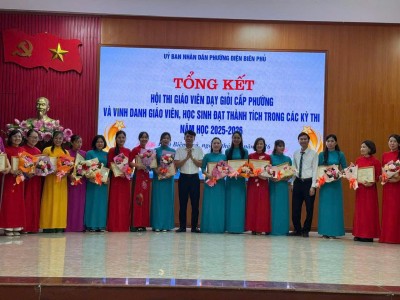 GIÁO VIÊN TRƯỜNG MẦM NON HIM LAM THAM GIA HỘI THI GIÁO VIÊN DẠY GIỎI CẤP PHƯỜNG, NĂM HỌC 2025 - 2026