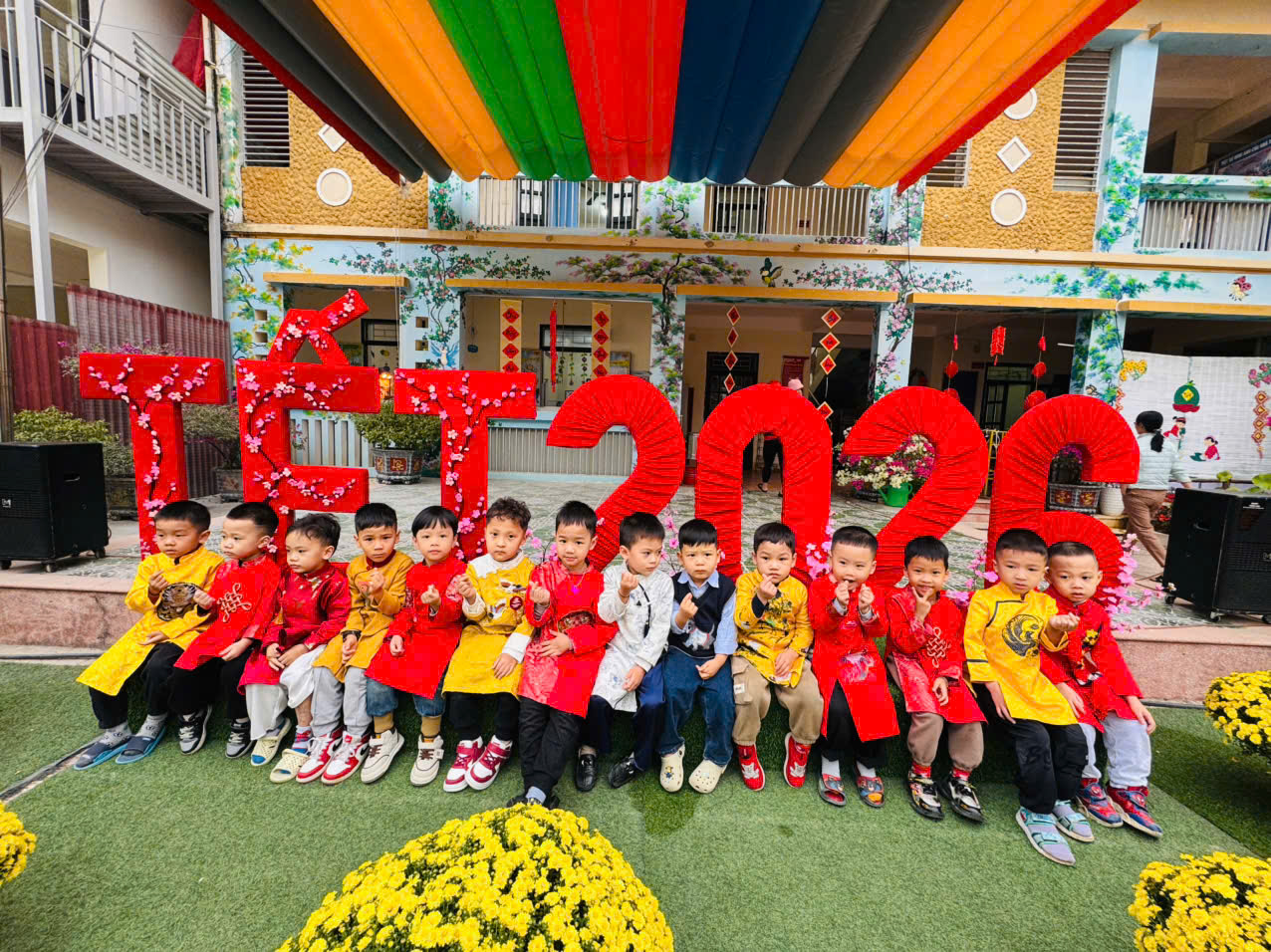 🌸🌼 CÔ VÀ TRÒ TRƯỜNG MẦM NON HIM LAM TỔ CHỨC CHO TRẺ TRẢI NGHIỆM GÓI BÁNH CHƯNG ĐÓN TẾT BÍNH NGỌ 2026 🍀🎋